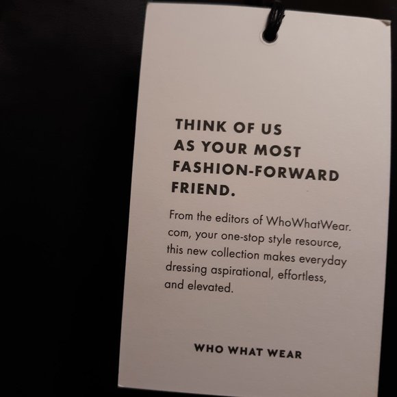 ( Listing# 112) (New) ( Who What Wear ) ( Black Skirt ) - Picture 5 of 11